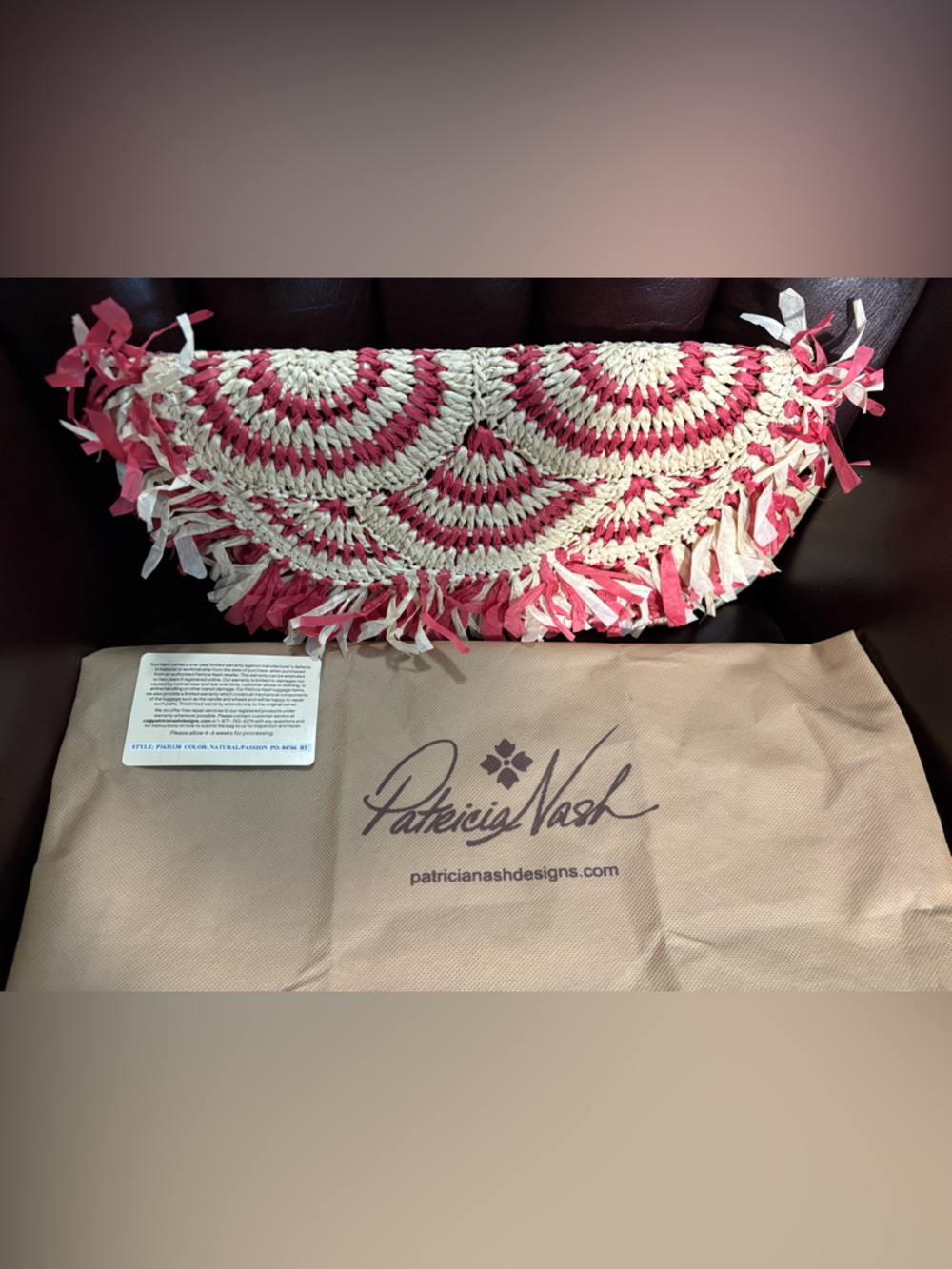 Patricia Nash NWT Loulia Clutch Crossbody Bag *RETIRED* & Dust Bag